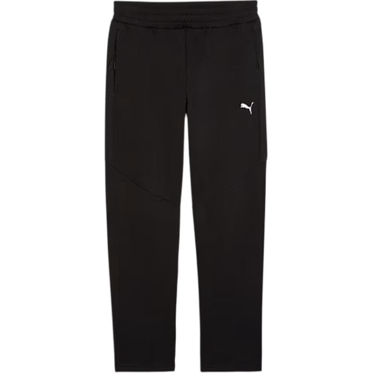 Штаны PUMA Черные Мужские Вязаные Спортивные Штаны - изображение 1