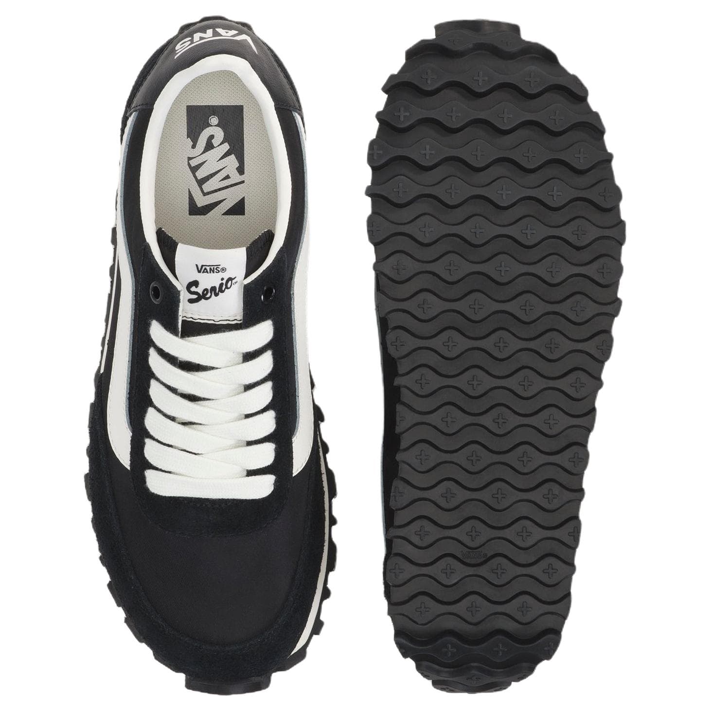 Кроссовки Vans Премиум Повседневная обувь Унисекс Черный Белый - изображение 3