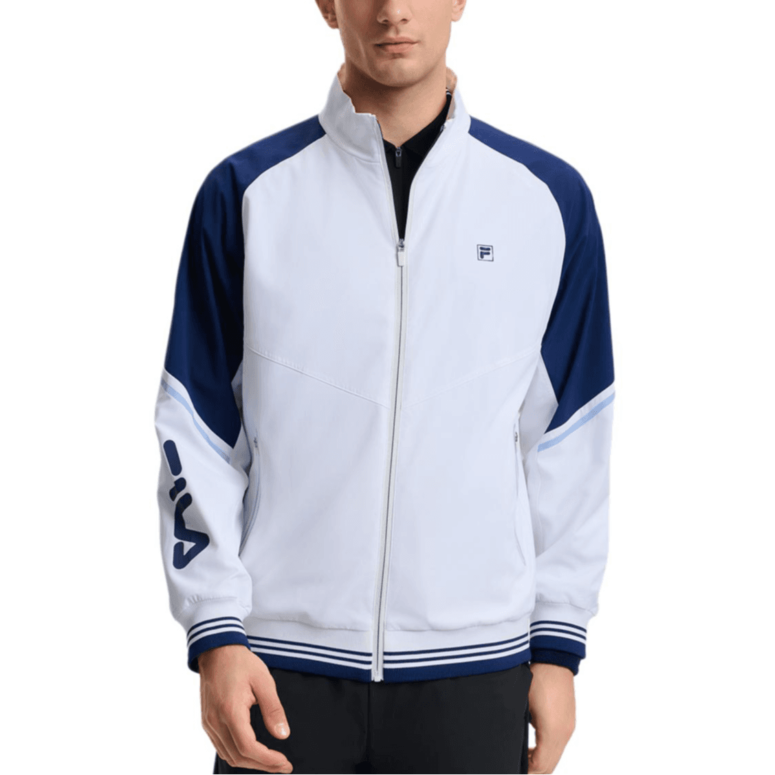 Куртка FILA Куртки и Пальто Мужской Нефритовый Белый - изображение 3