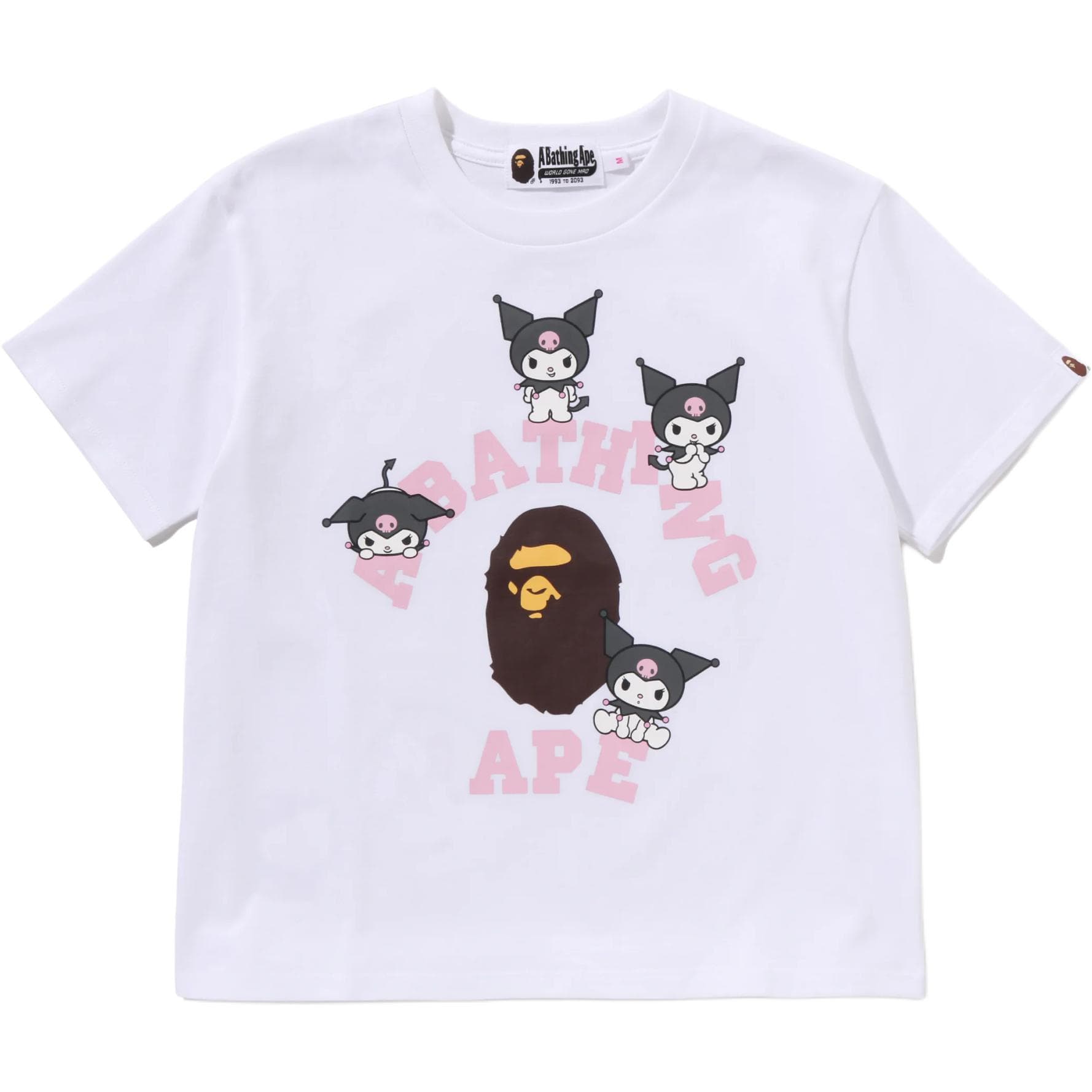 Футболка A BATHING APE X Sanrio SS26 T Рубашка Женская - изображение 1