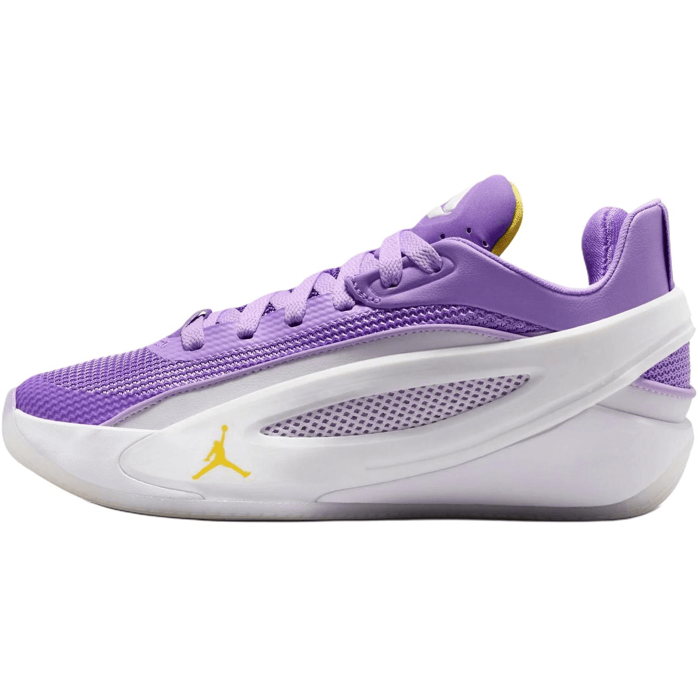 Кроссовки для баскетбола Jordan LUKA 5 Low Баскетбольные кроссовки Белый Фиолетовый Унисекс - изображение 1