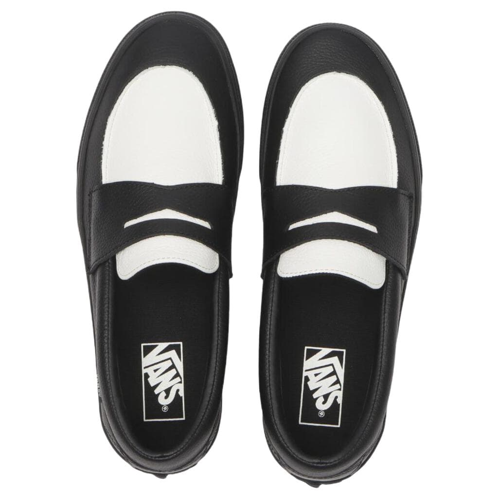 Лоферы VANS Loafer 53 Кожа Лоферы Унисекс Черный белый - изображение 4