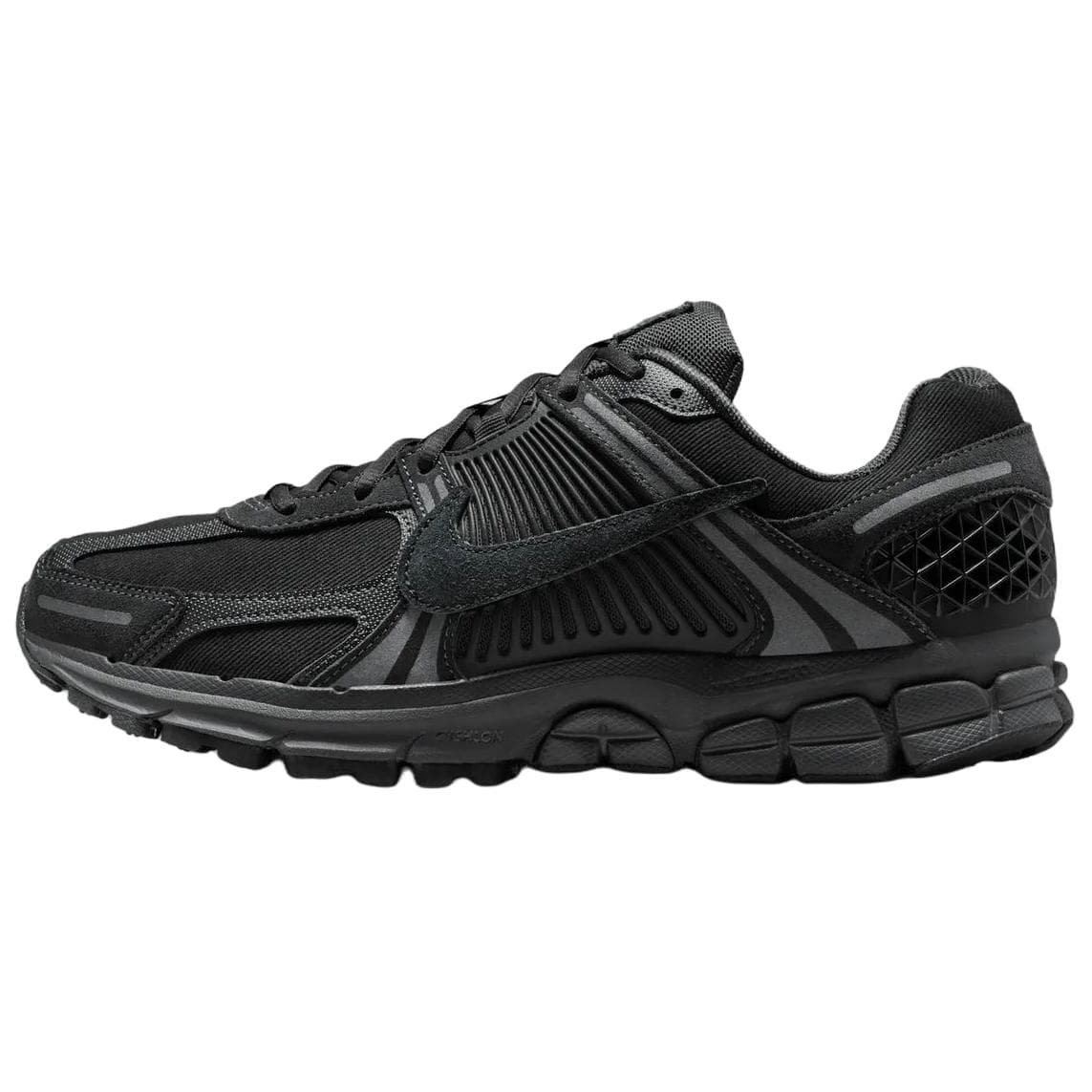 Кроссовки для бега NIKE Zoom Vomero 5 Дышащий Беговые кроссовки Унисекс Темный дымчато-серый
