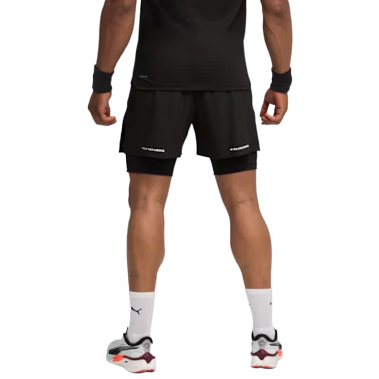 Тренировочные штаны PUMA HYROX Мужские спортивные шорты черного цвета - изображение 4