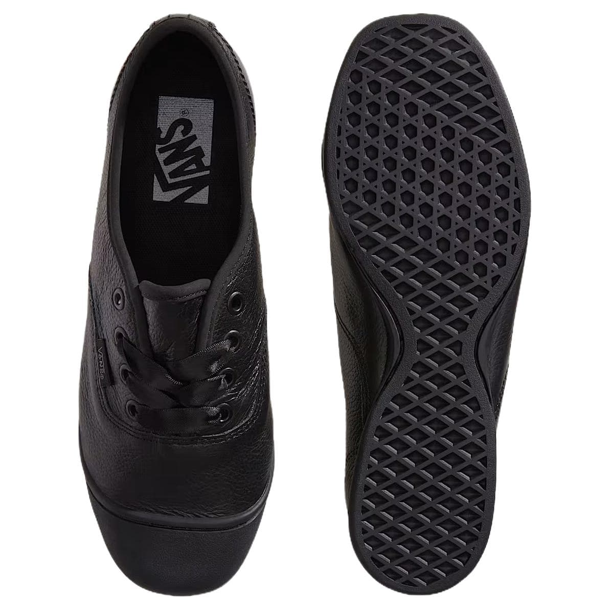 Кроссовки Vans Premium Authentic Low Top Повседневная обувь Унисекс Черная - изображение 4