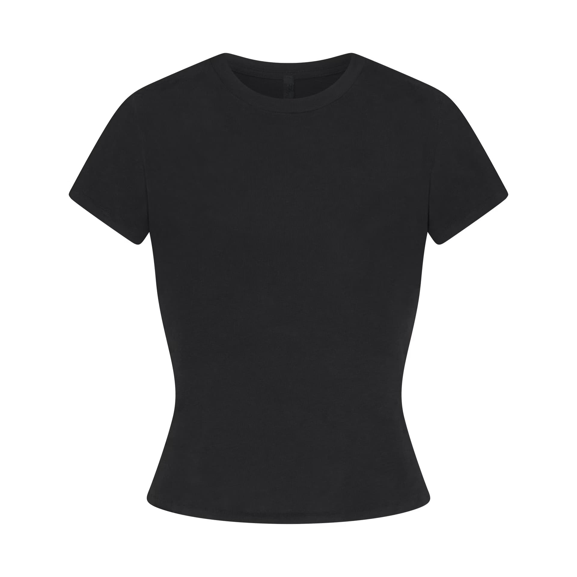 Футболка Skims Очистка Onyx Washed Onyx Женские T-рубашки - изображение 1