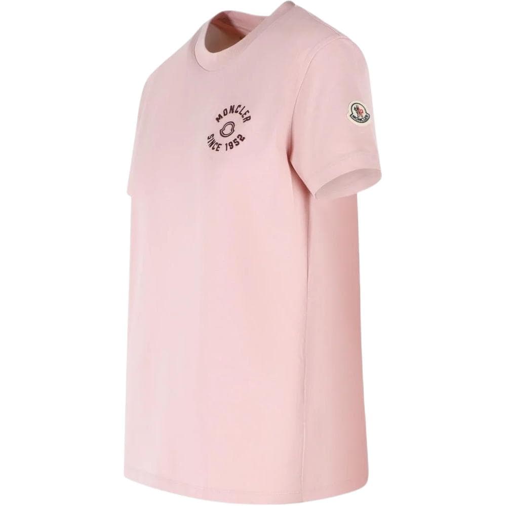Футболка MONCLER Стандартная рукавная рубашка T для женщин - изображение 3