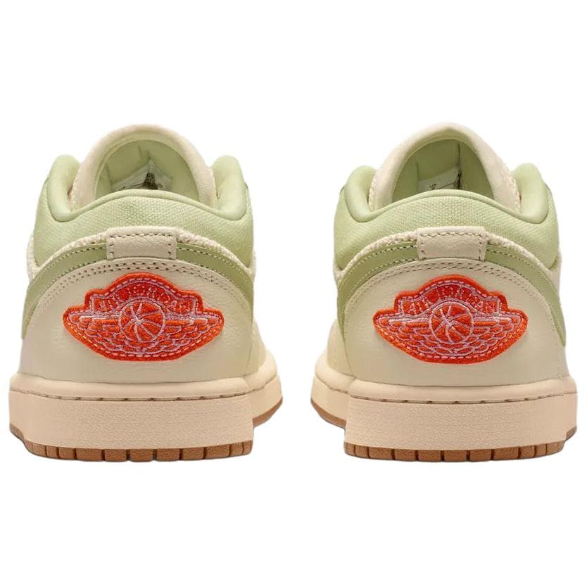 Ретро баскетбольные кроссовки Jordan Air Jordan 1 Low Топ Ретро-баскетбольные кроссовки Женские Бежевые - изображение 4