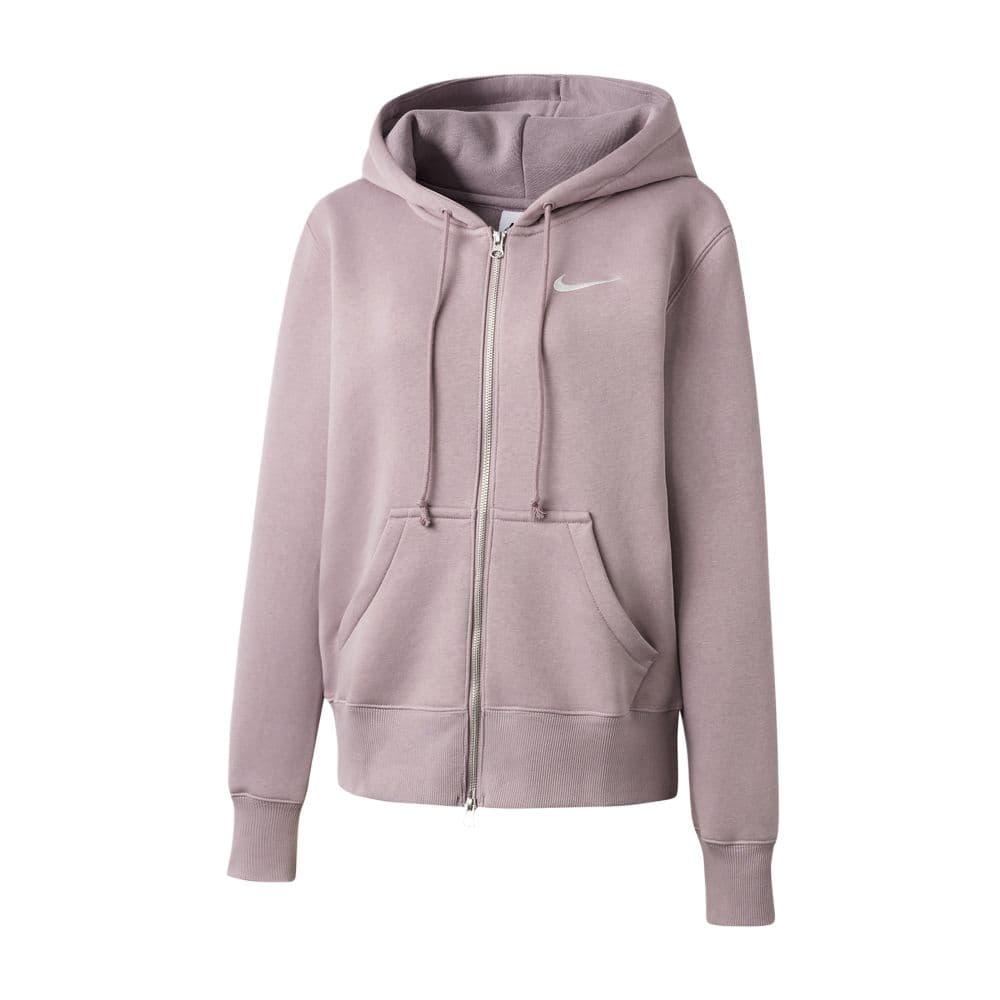 Кофта Nike Sportswear Феникс С флисовой подкладкой Трикотажная ткань Молнии С капюшоном Длинный Sleeved Свитшот Женские - изображение 1