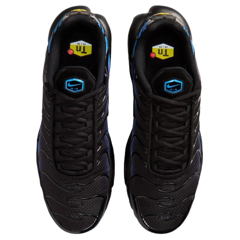 Кроссовки для бега Nike Air MAX Плюс Дышащий Low Топ Беговые кроссовки Унисекс Чёрно-синий - изображение 4