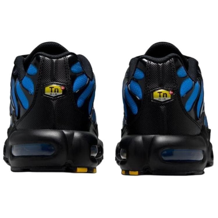 Кроссовки для бега Nike Air MAX Плюс Дышащий Low Топ Беговые кроссовки Унисекс Чёрно-синий - изображение 5