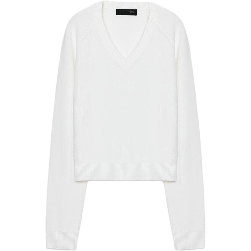 Кофта ZARA Белый Женский Трикотаж - изображение 1