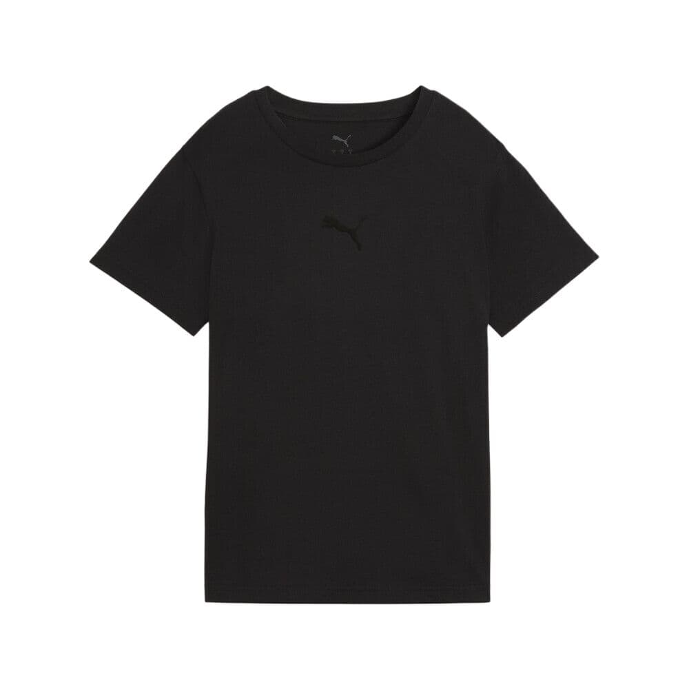 Футболка PUMA Черные Женские T-рубашки - изображение 1
