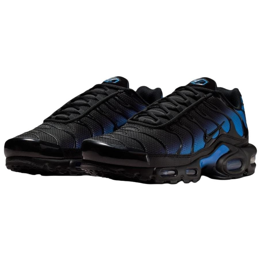 Кроссовки для бега Nike Air MAX Плюс Дышащий Low Топ Беговые кроссовки Унисекс Чёрно-синий - изображение 3