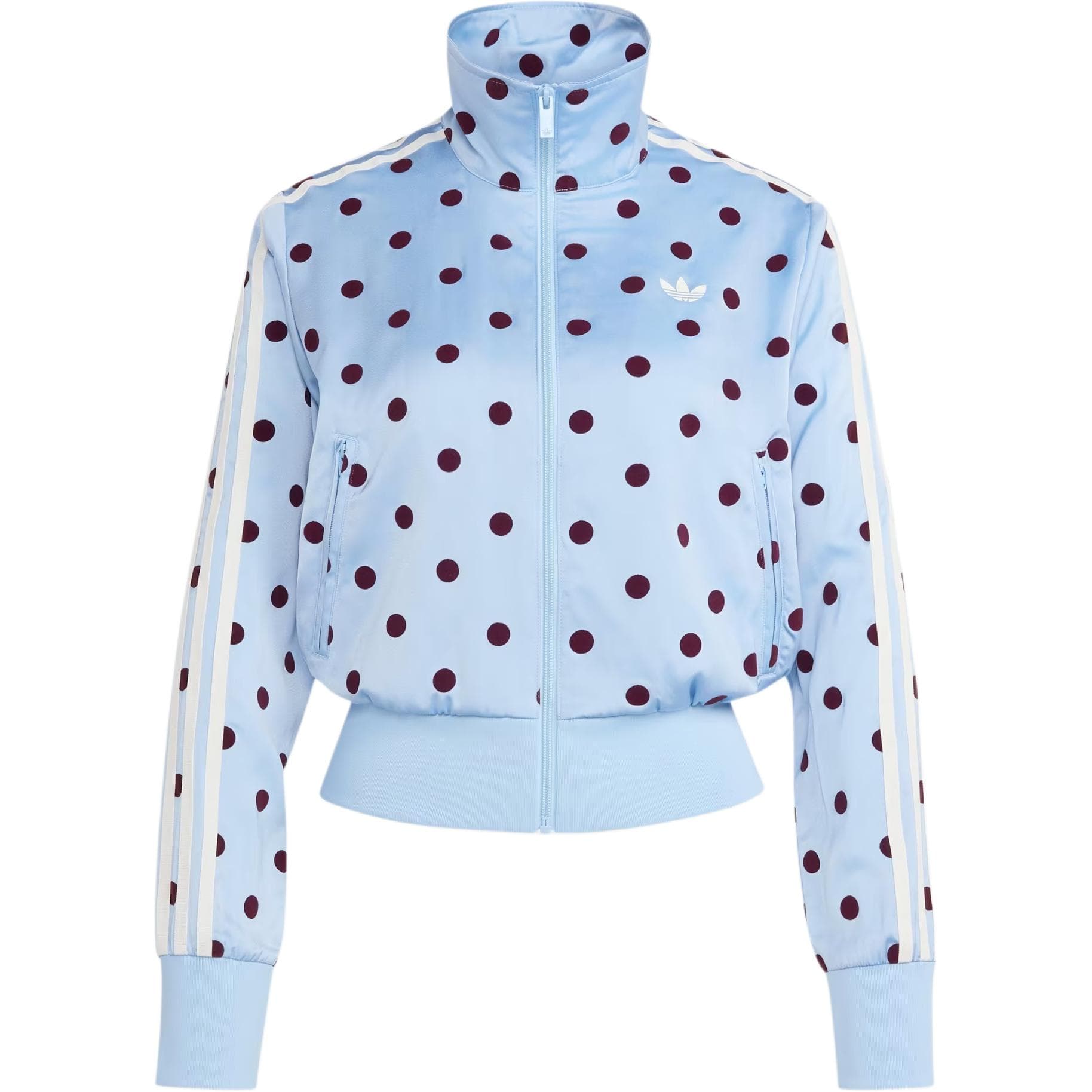 Куртка Adidas Originals Сатин Polka Горошек TT TRACK TOP Куртка Женская - изображение 1