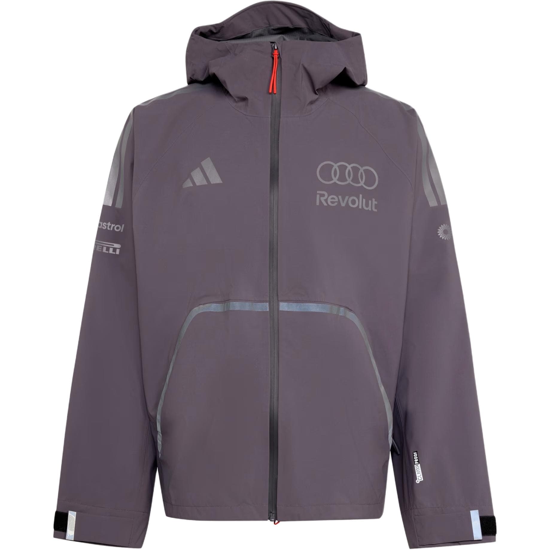 Куртка Adidas x Audi Команда REVOLUT F1 ENGINEERS MARKETING Дождевая куртка мужская - изображение 1