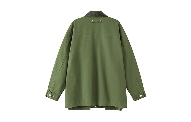 CHUU Army Green Женское короткое пальто - изображение 2