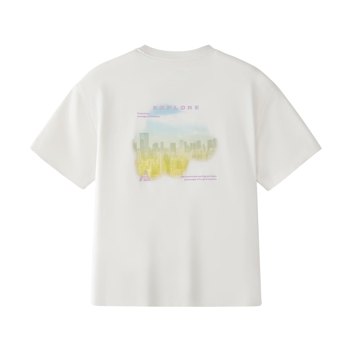 Футболка FILA KIDS T-рубашка Cloud White Детская - изображение 2