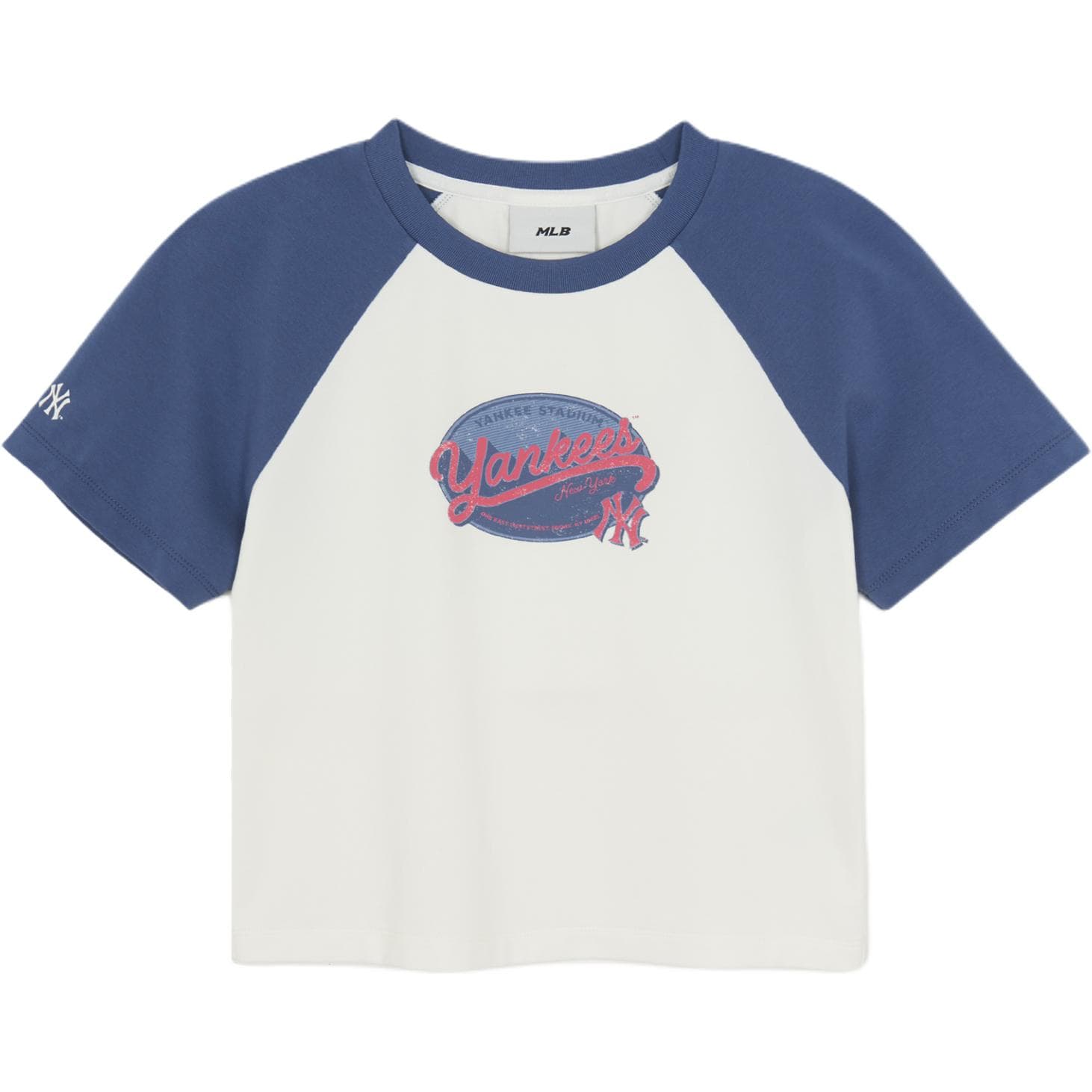 Футболка MLB New York Yankees Ecru Женские T-рубашки - изображение 1