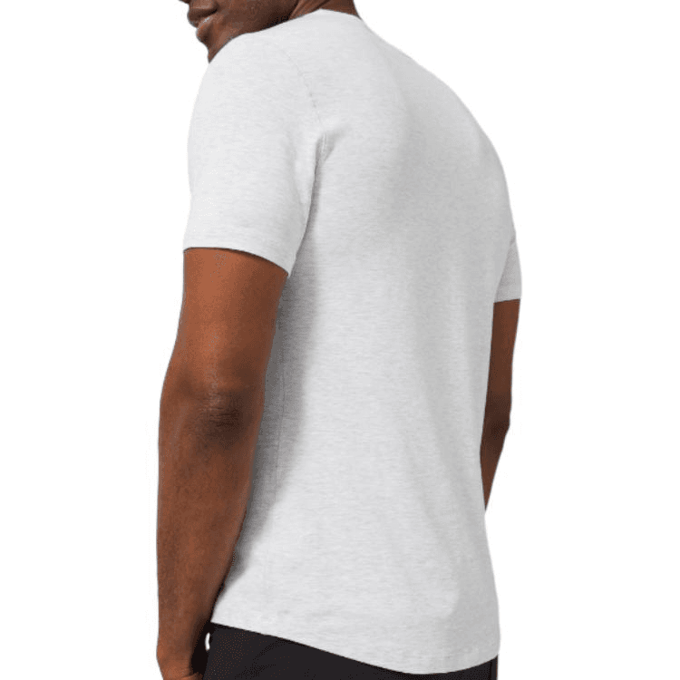 Футболка Lululemon 3 пачки (белый + серый + черный) мужские футболки - изображение 4