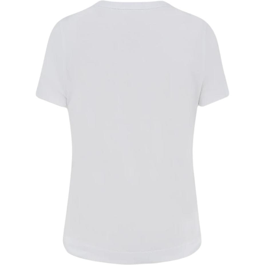 Футболка Moncler Белые Женские T-рубашки - изображение 2