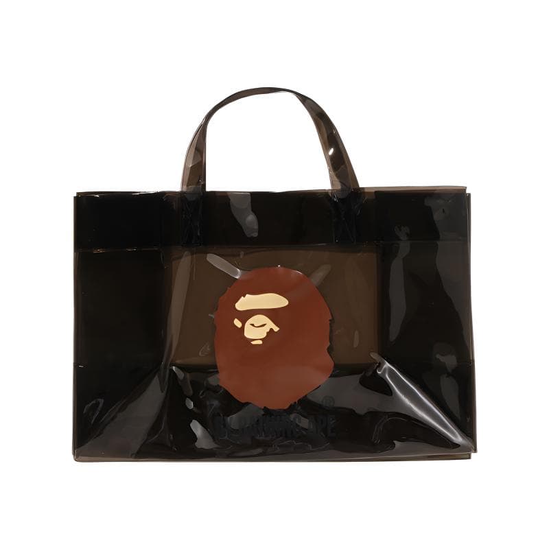 Сумка A BATHING APE Искусственная кожа Сумка Стандартная (Standard) Унисекс Черный Белый Фиолетовый - изображение 1