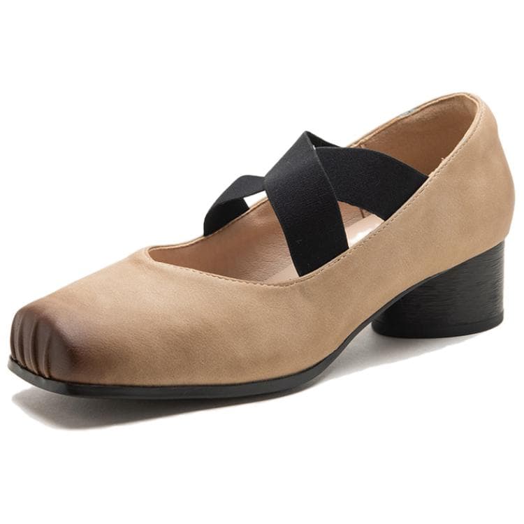 DAPHNE Синтетическая кожа Мэри Джейн туфли 4CM Женские - изображение 2