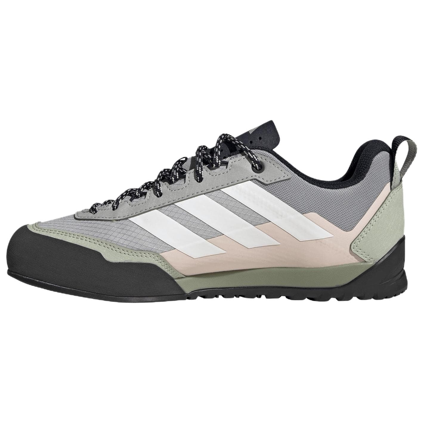 Кроссовки Adidas TERREX SKYCHASER Ткань Лоу-топы Походная обувь Женские Серый белый зеленый - изображение 2
