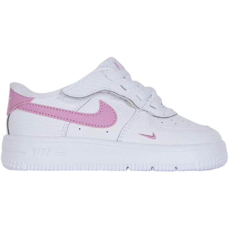 Кроссовки Nike Air Force 1 Low Топ Обувь для малышей Белый Розовый Для младенцев и малышей - изображение 2