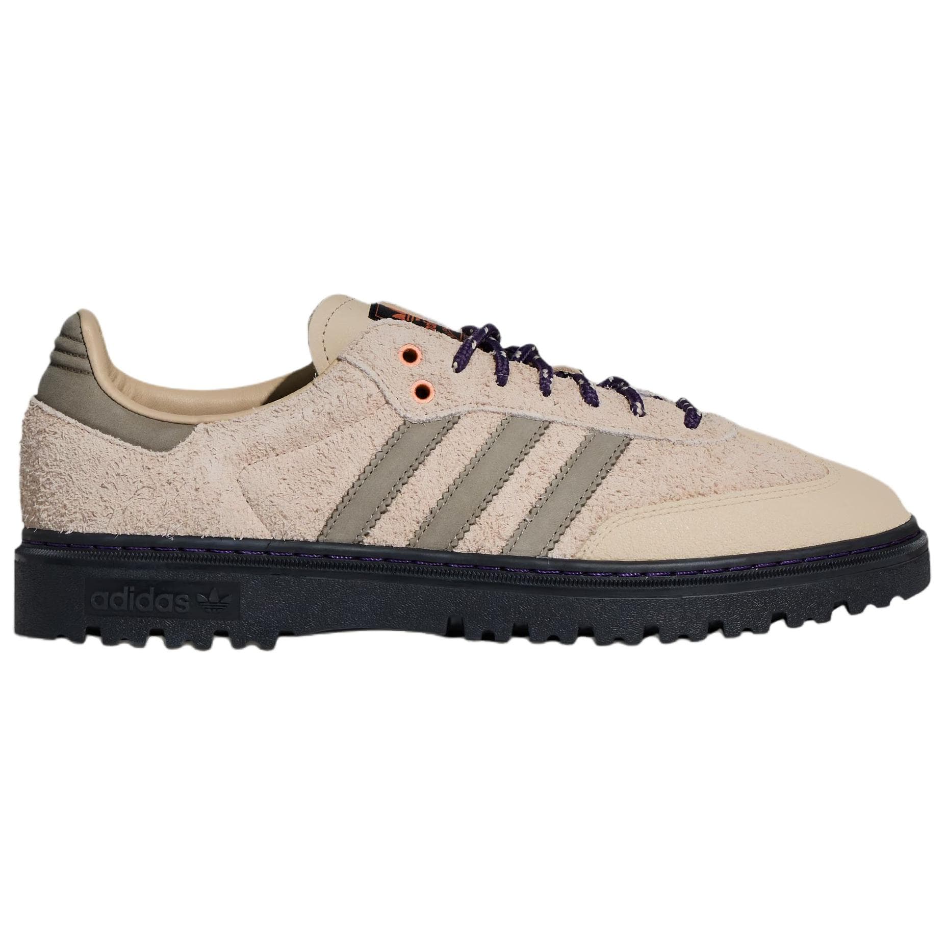 Кроссовки Adidas Originals Samba Немецкие армейские кроссовки Унисекс Бежевый - изображение 2