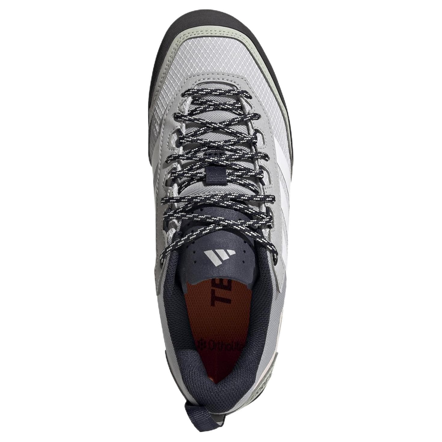 Кроссовки Adidas TERREX SKYCHASER Ткань Лоу-топы Походная обувь Женские Серый белый зеленый - изображение 5