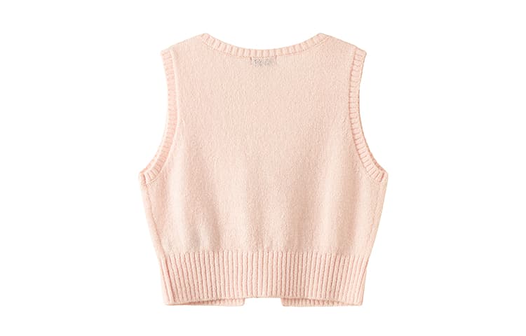 CHUU Светло-розовые женские жилеты - изображение 2