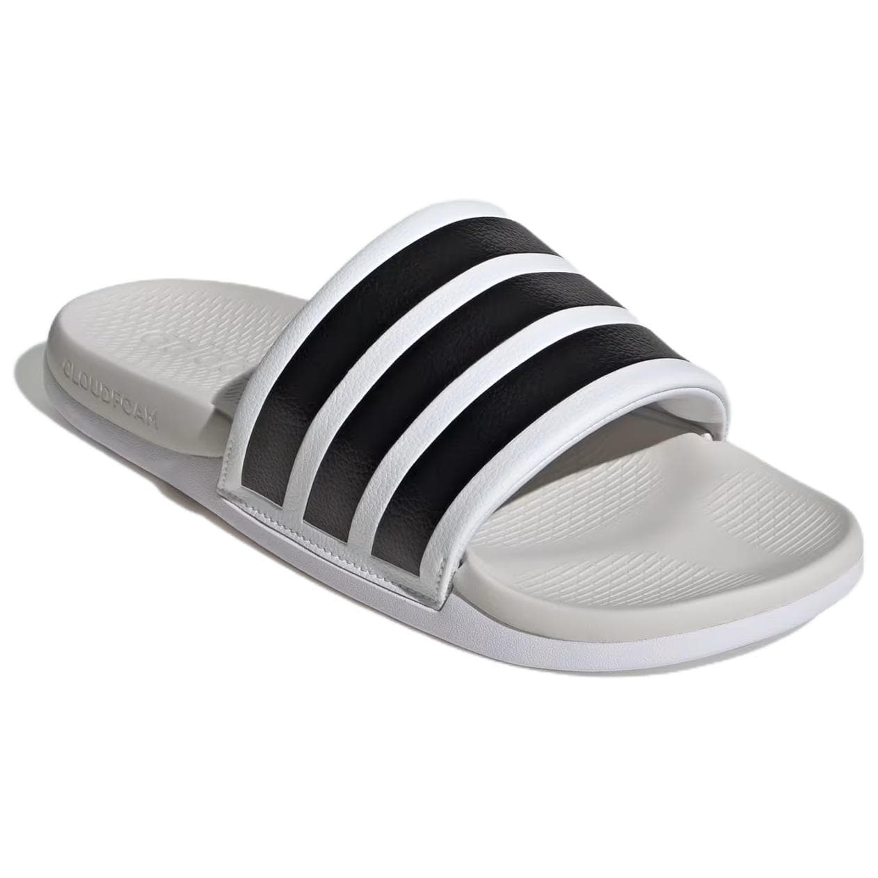 Сандалии adidas Adilette Comfort 2,0 Шлепанцы Унисекс Белые - изображение 2