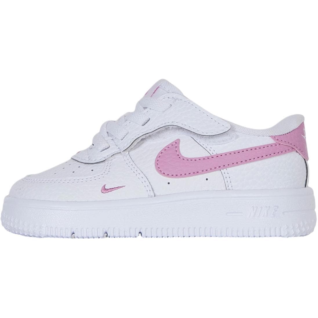 Кроссовки Nike Air Force 1 Low Топ Обувь для малышей Белый Розовый Для младенцев и малышей - изображение 1