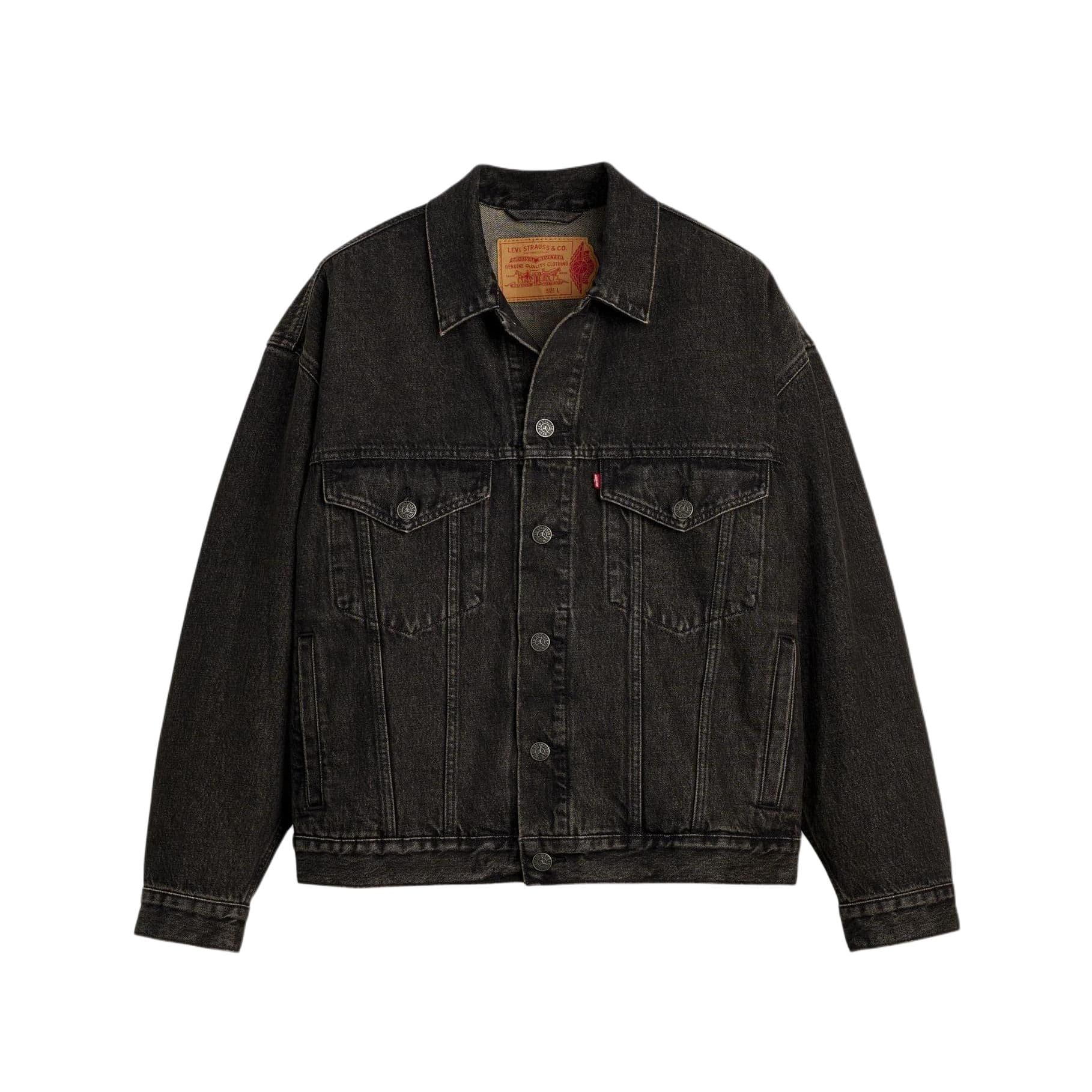 Джинсовая куртка Jordan X Levis Тип III Trucker Куртка Джинсовая Куртка Унисекс - изображение 1