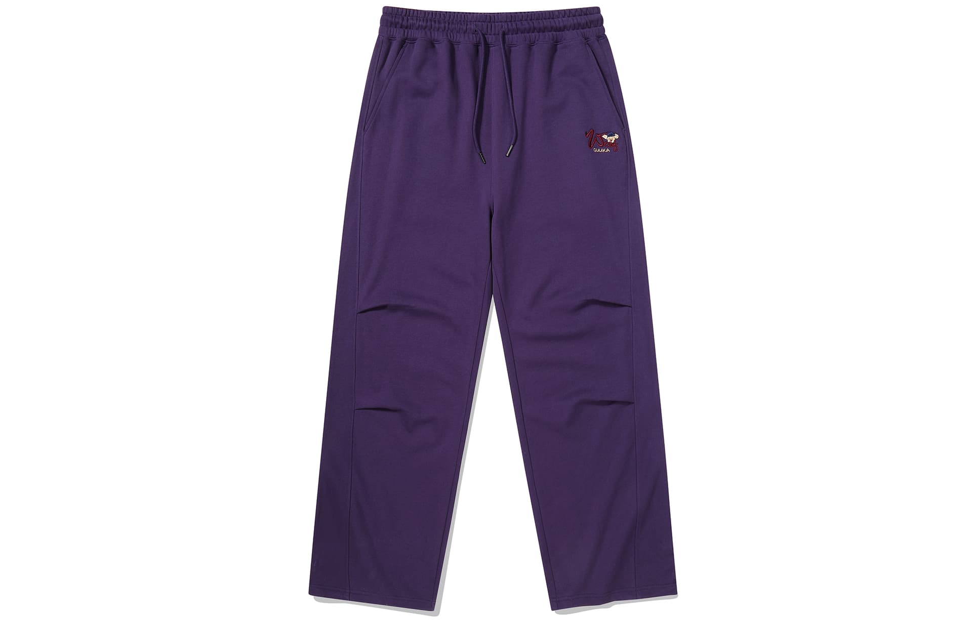 Штаны Guuka Dark Purple Women's Casual Pants Guuka Темно-фиолетовые Женские Повседневные Брюки - изображение 1
