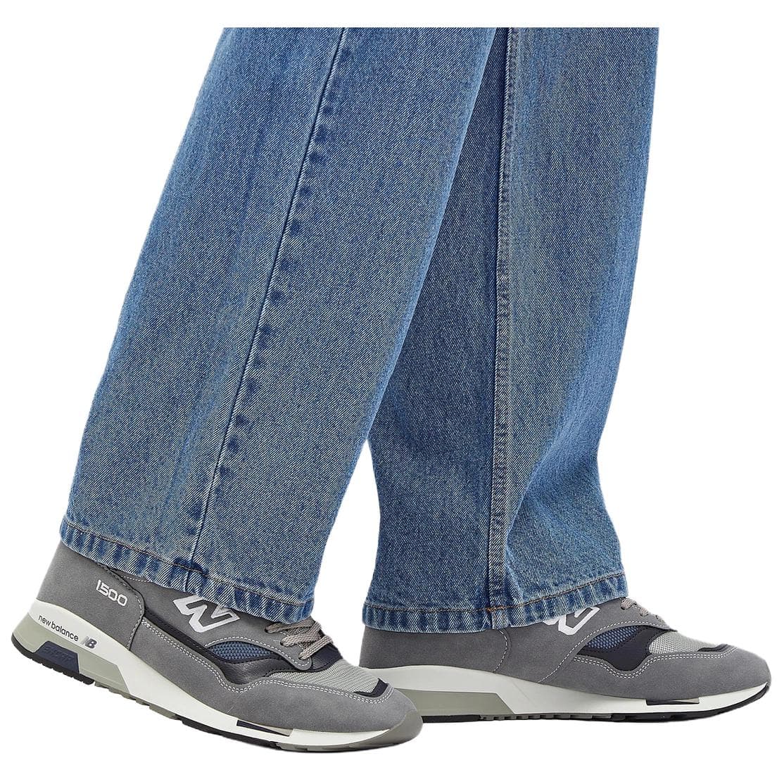 Кроссовки New Balance NB 1500 Made in USA Ткань Мягкий и Комфортный Амортизация Низкий Верх Повседневная Обувь Унисекс Серый - изображение 5