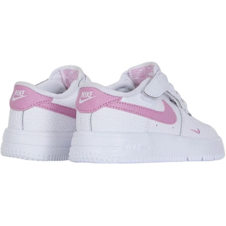 Кроссовки Nike Air Force 1 Low Топ Обувь для малышей Белый Розовый Для младенцев и малышей - изображение 5