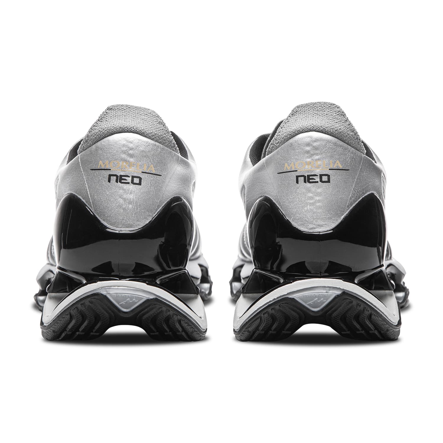Кроссовки для бега Mizuno Wave Prophecy Morelia Neo Удобные Низкие Беговые Кроссовки Унисекс Серебряные - изображение 5
