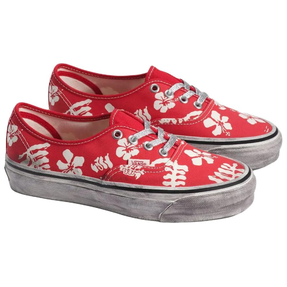 Кроссовки Vans Premium Authentic Скейтборд Обувь Унисекс Красная - изображение 2