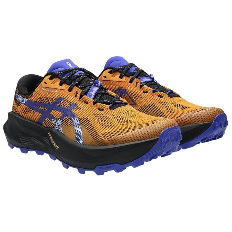 Кроссовки ASICS Гель Trabuco 14 Кроссовки для трейлраннинга Мужские Оранжевый Фиолетовый - изображение 4