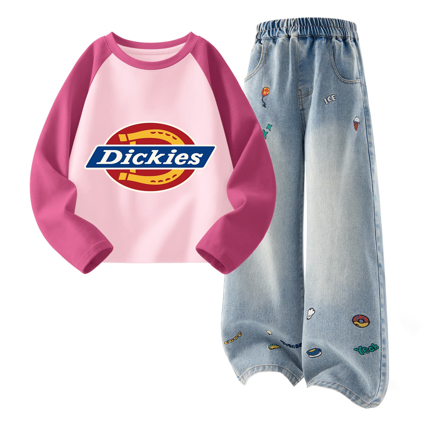 Dickies Повседневная спортивная одежда 2 предмета набор "Магия Цветов" детский - изображение 1