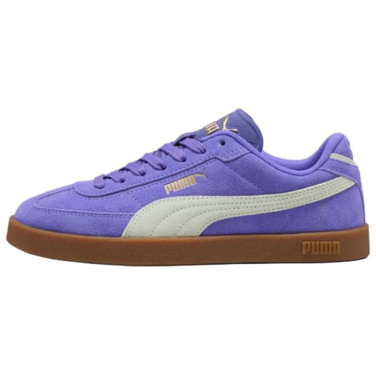 Кроссовки PUMA Club II Era Немецкие армейские кроссовки Женские Фиолетово-белый - изображение 1