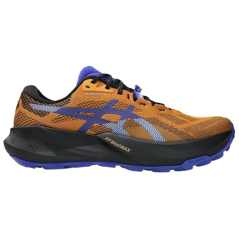 Кроссовки ASICS Гель Trabuco 14 Кроссовки для трейлраннинга Мужские Оранжевый Фиолетовый - изображение 3