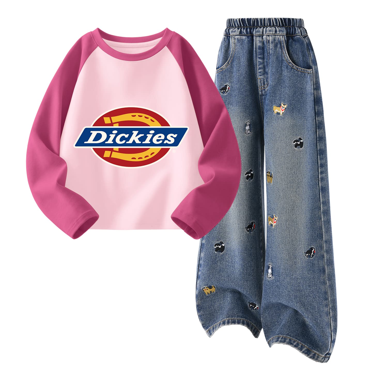 Dickies Повседневная спортивная одежда 2 предмета набор "Магия Цветов" детский - изображение 1
