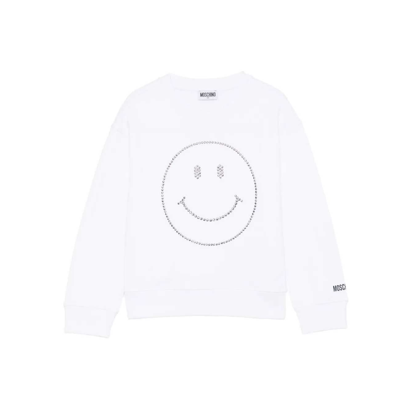 Кофта MOSCHINO Белый Kids Свитшоты - изображение 1