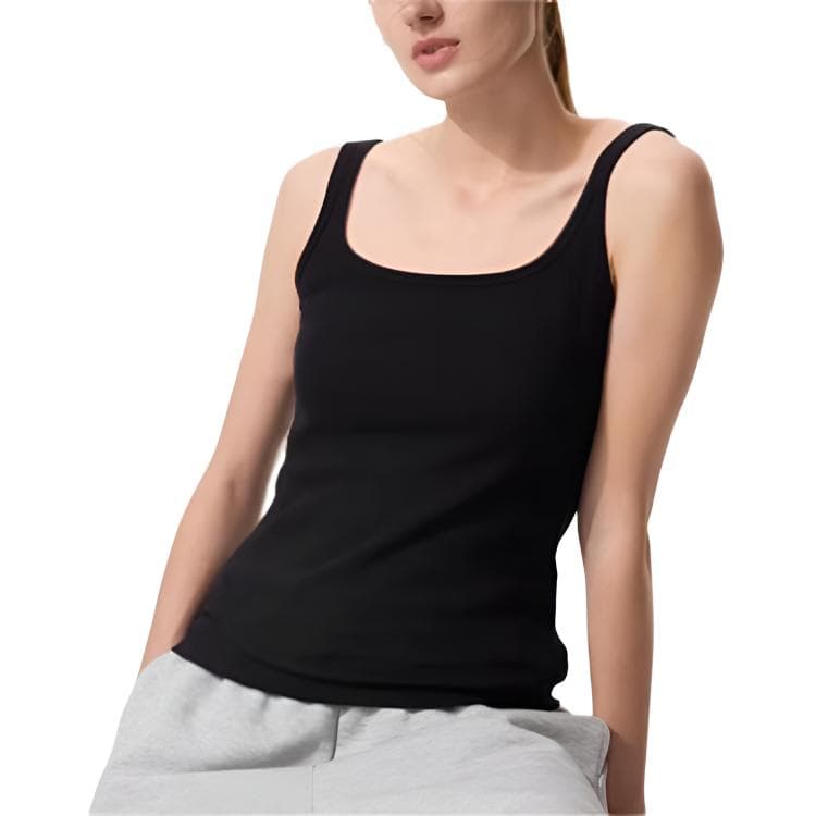 Майка UNIQLO Черные Женские Майки - изображение 1