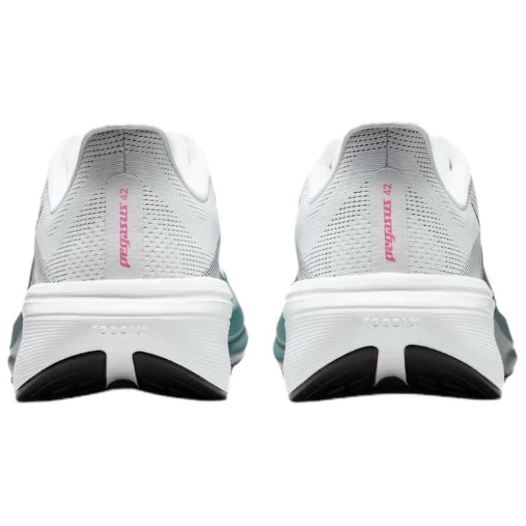 Кроссовки для бега Nike Pegasus 42 Устойчивый к истиранию Дышащие Беговые кроссовки Мужские Белый Черный Зеленый - изображение 5