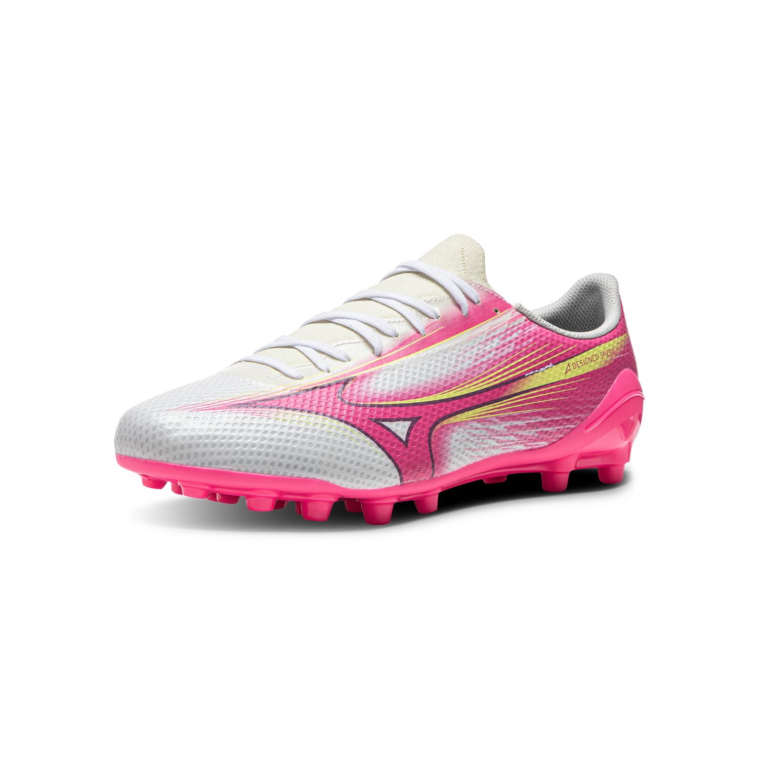 Кроссовки для футбола Mizuno Α III Искусственные Шипы Футбольные Бутсы Мужские Розовые - изображение 2