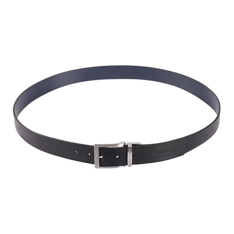 Ремень EMPORIO ARMANI Ремни из коровьей кожи мужской черный ширина 3,5 см - изображение 3